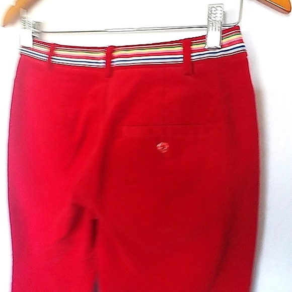 Vintage Lilly Pulitzer  Corduroy Crop Pants - Picture 5 of 6